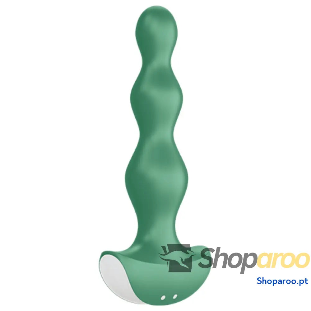 SATISFYER - VIBRADOR LOLLI PLUG 2 PLUG VERDE