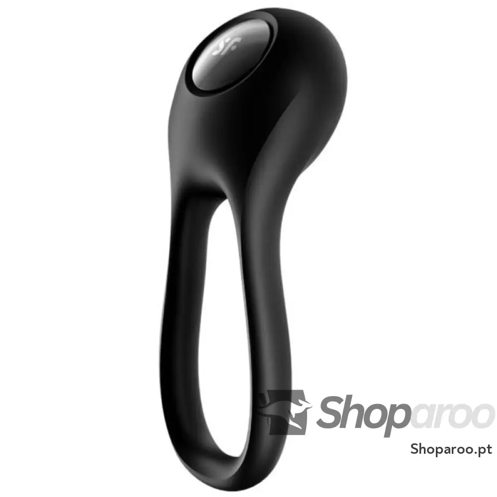SATISFYER - VIBRADOR MAJESTIC DUO RING PRETO