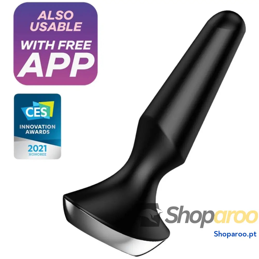 SATISFYER - VIBRADOR PLUG ILICIOUS 2 PLUG PRETO