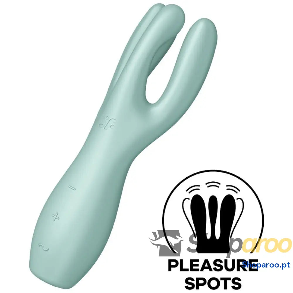 SATISFYER - VIBRADOR THREESOME 3 MENTA