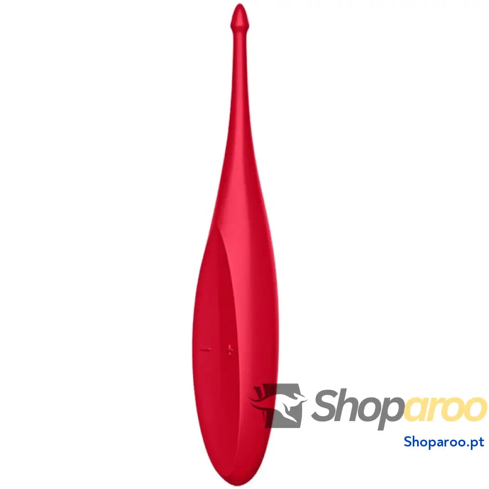 SATISFYER - VIBRADOR TWIRLING FUN TIP VERMELHO