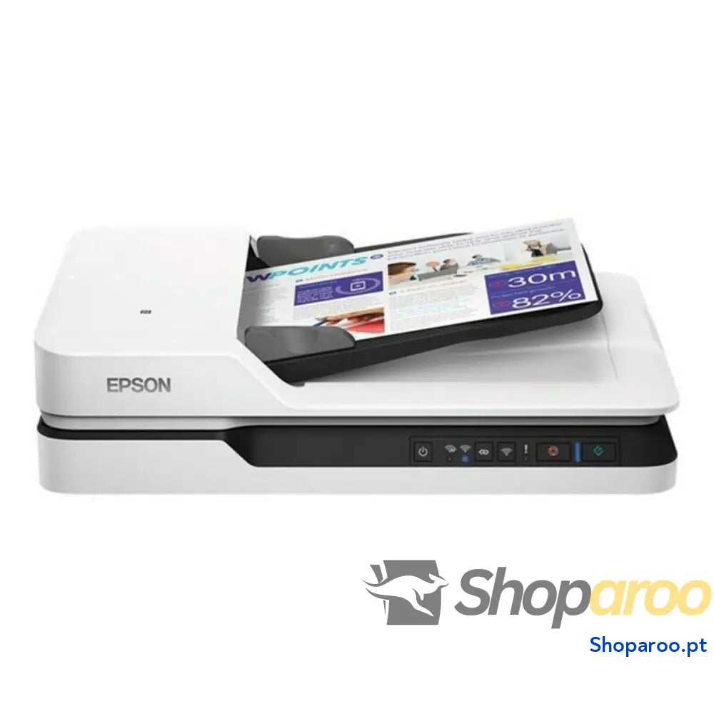 Scanner Wi-fi Dupla Face Epson B11B244401 1200 dpi LAN 25 ppm