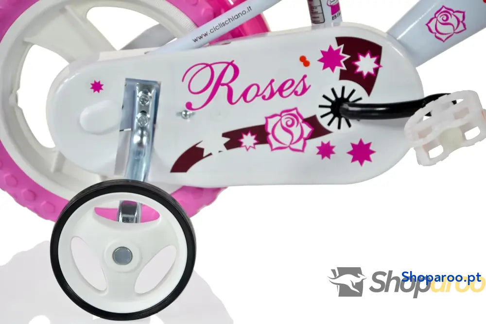 SCH Bicicleta rosas infantis menina