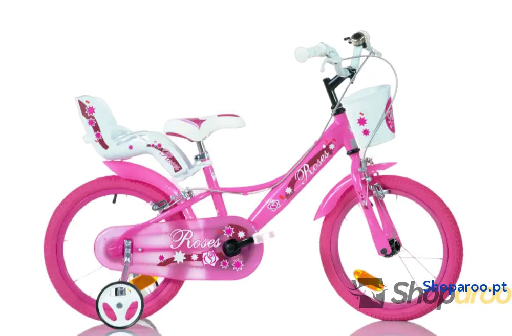 SCH Bicicleta rosas infantis menina