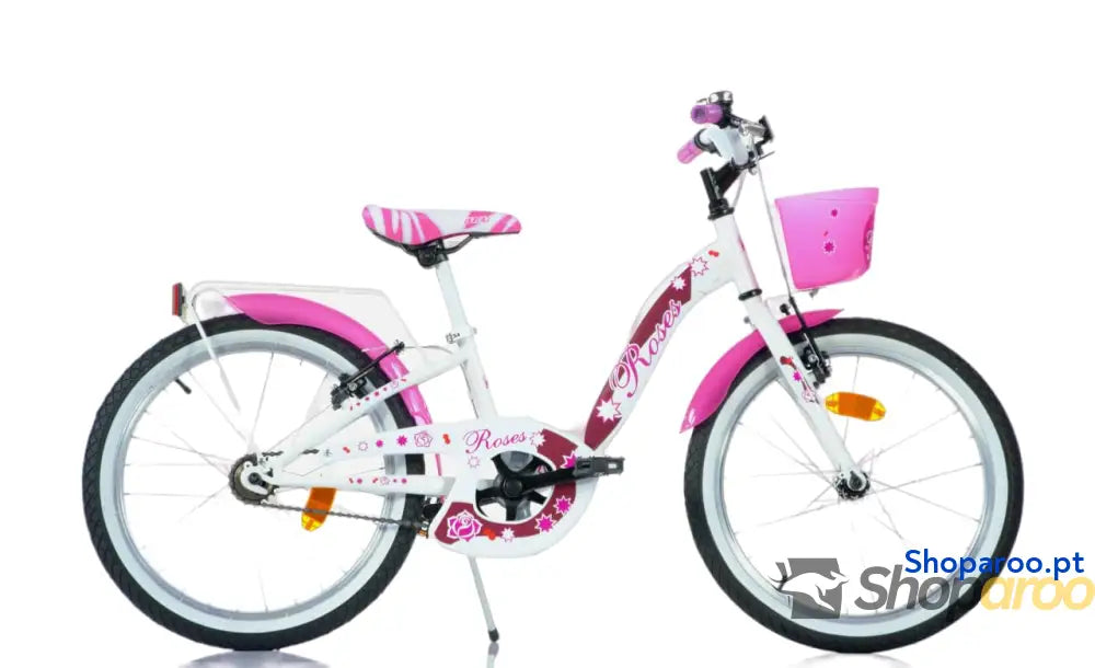 SCH Bicicleta rosas infantis menina