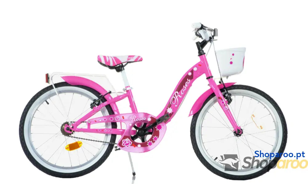SCH Bicicleta rosas infantis menina