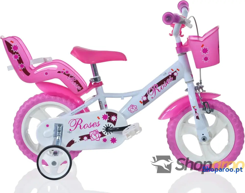 SCH Bicicleta rosas infantis menina