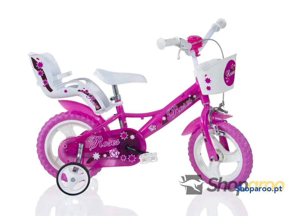 SCH Bicicleta rosas infantis menina