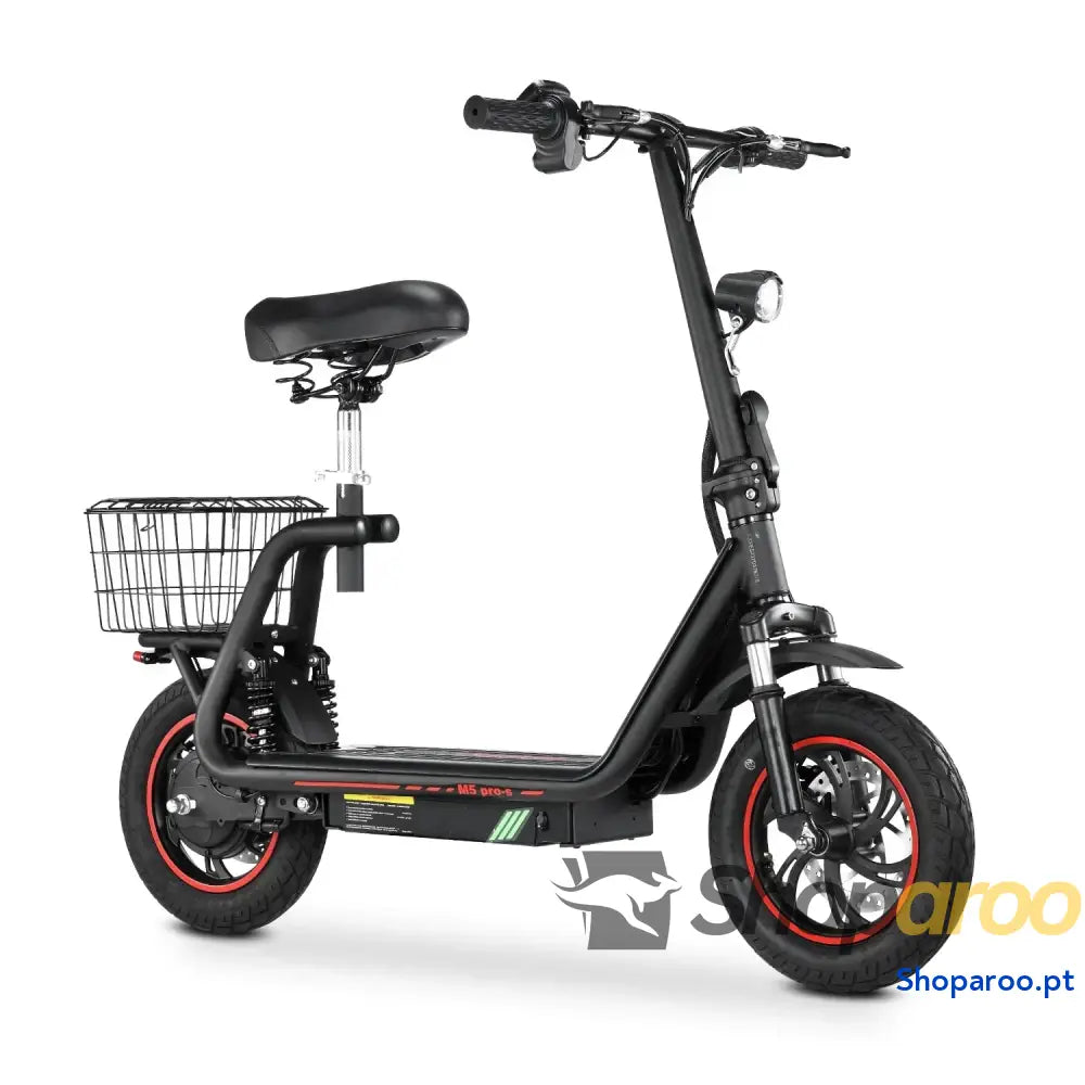 Scooter Elétrica Honey Whale M5 Pro-S Urbana 500W 48V 13AH 12 Polegadas