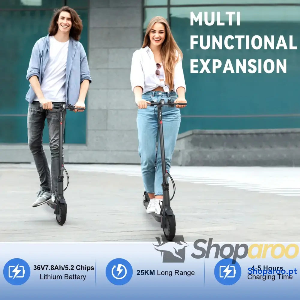 Scooter elétrica JUICEASE TX01 31 kmh motor potente e aplicação inteligente