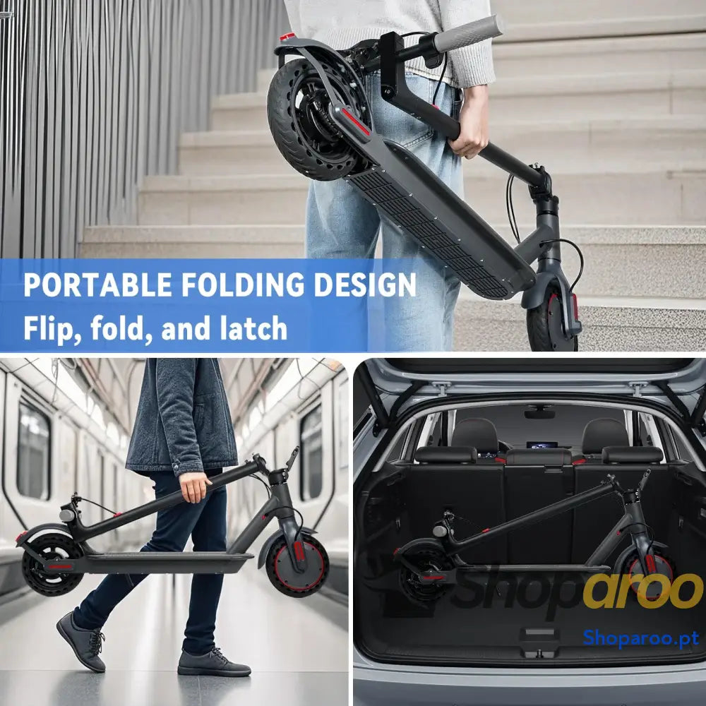 Scooter elétrica JUICEASE TX01 31 kmh motor potente e aplicação inteligente