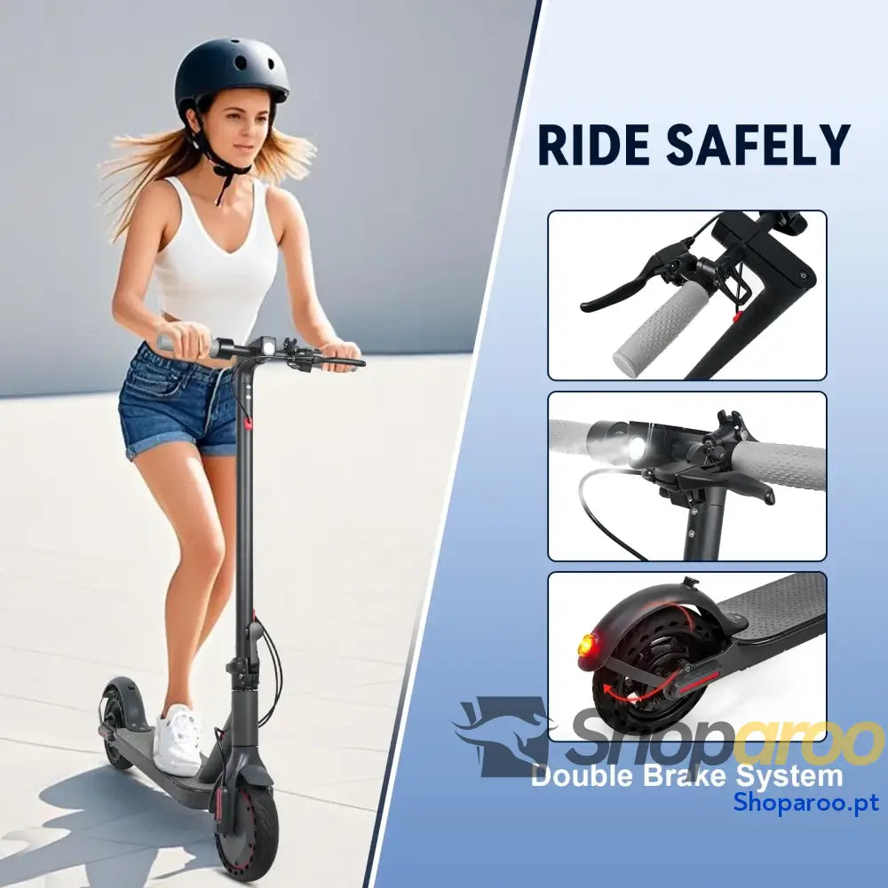 Scooter elétrica JUICEASE TX01 31 kmh motor potente e aplicação inteligente