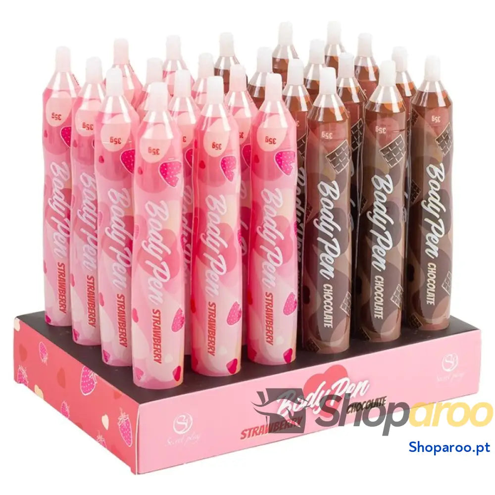 SECRET PLAY - BODY PEN DISPLAY 24 UNIDADES