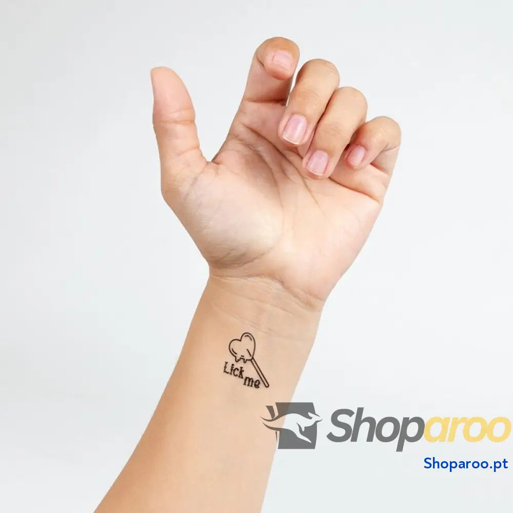 SECRET PLAY CONJUNTO DE 10 TATUAGENS TEMPORRIAS DA COLEO DOCES