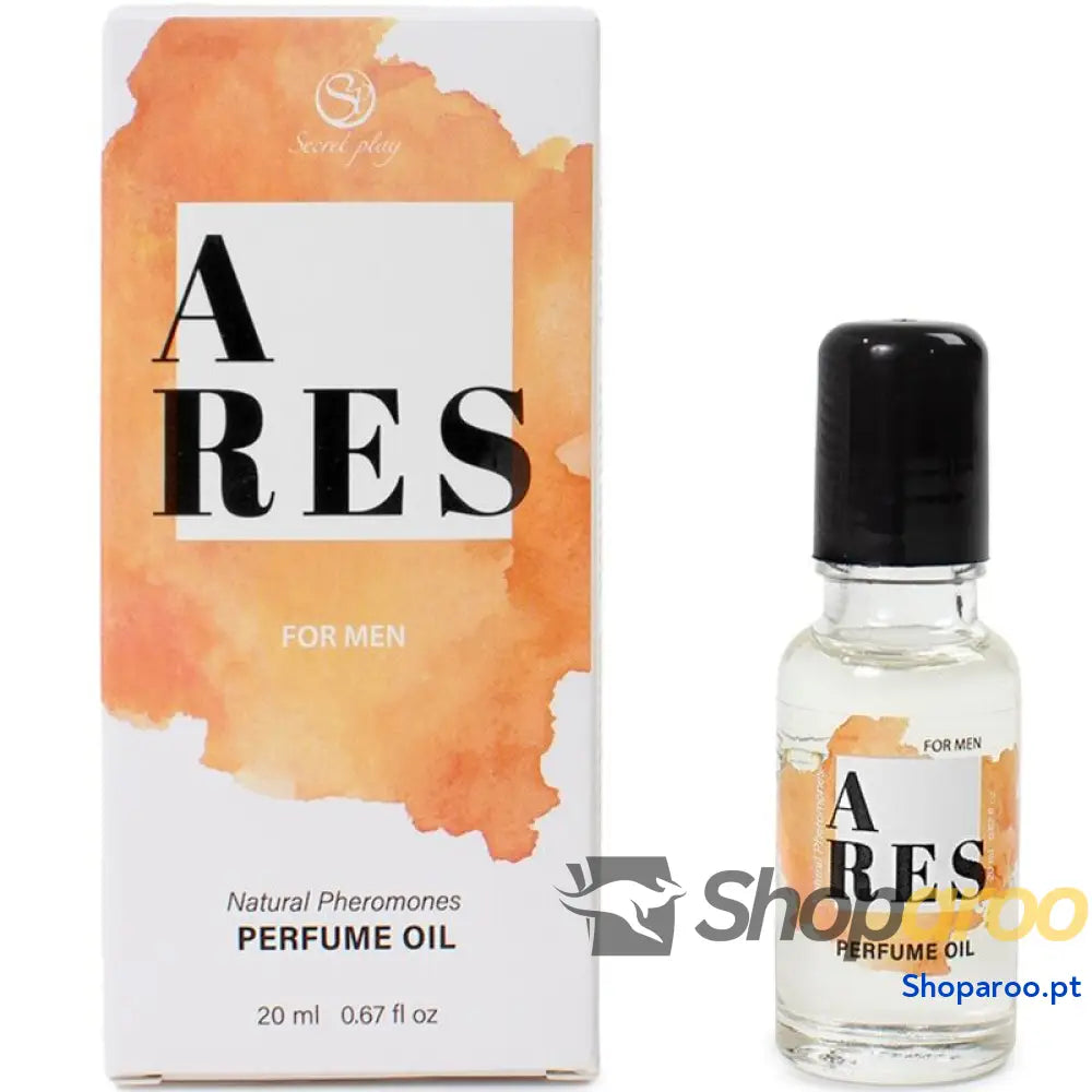 SECRETPLAY - ARES PERFUME NATURAL FEROMONAS EM ÓLEO PARA HOMENS 20 ML