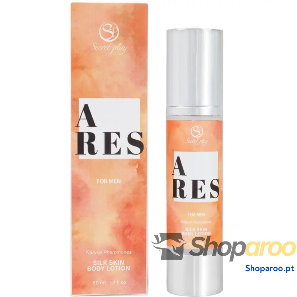 SECRETPLAY - ARES SILK SKIN LOÇÃO MASCULINA 50 ML