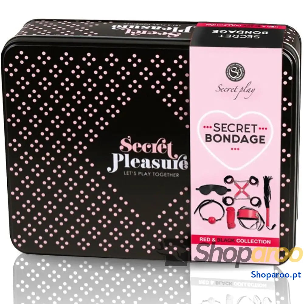 SECRETPLAY - BDSM SET 6 PCS RED COLLECTION