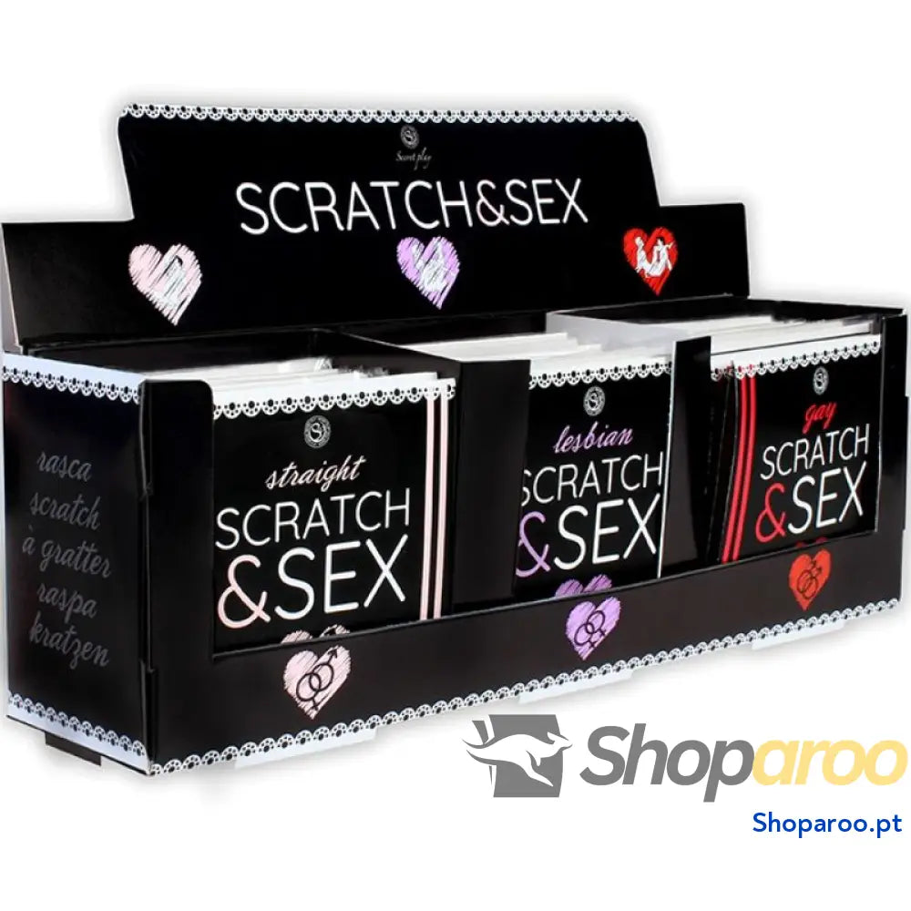 SECRETPLAY DISPLAY + POSTURAS SCRATCH & SEX (ES/EN/FR/PT/DE)