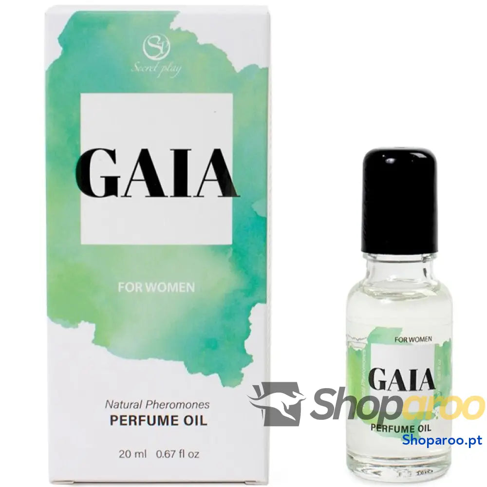 SECRETPLAY - GAIA PERFUME NATURAL FEROMONAS EM ÓLEO PARA MULHERES 20 ML