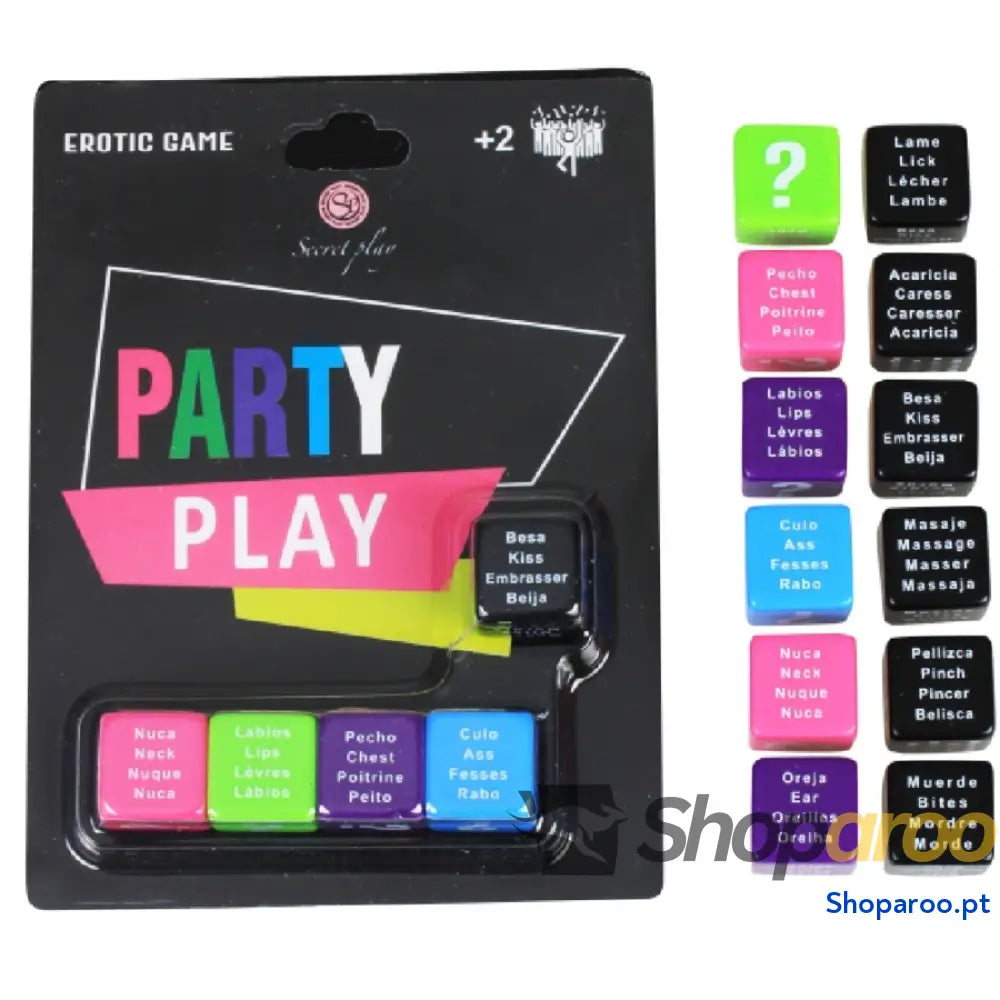SECRETPLAY GAME PARTY PLAY 5 DADOS (ES/PT/EN/FR)