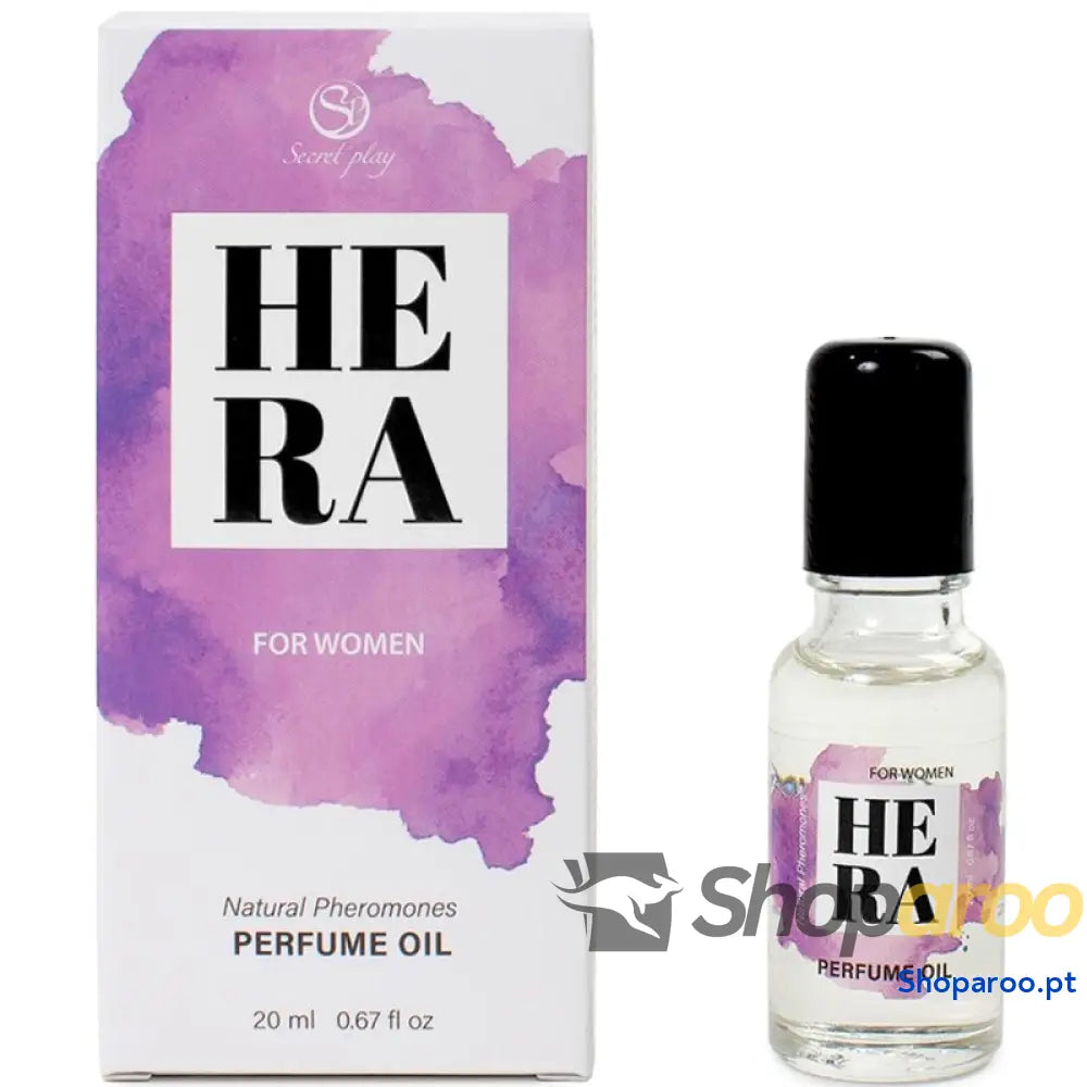 SECRETPLAY - HERA PERFUME NATURAL FEROMONAS EM ÓLEO PARA MULHERES 20 ML