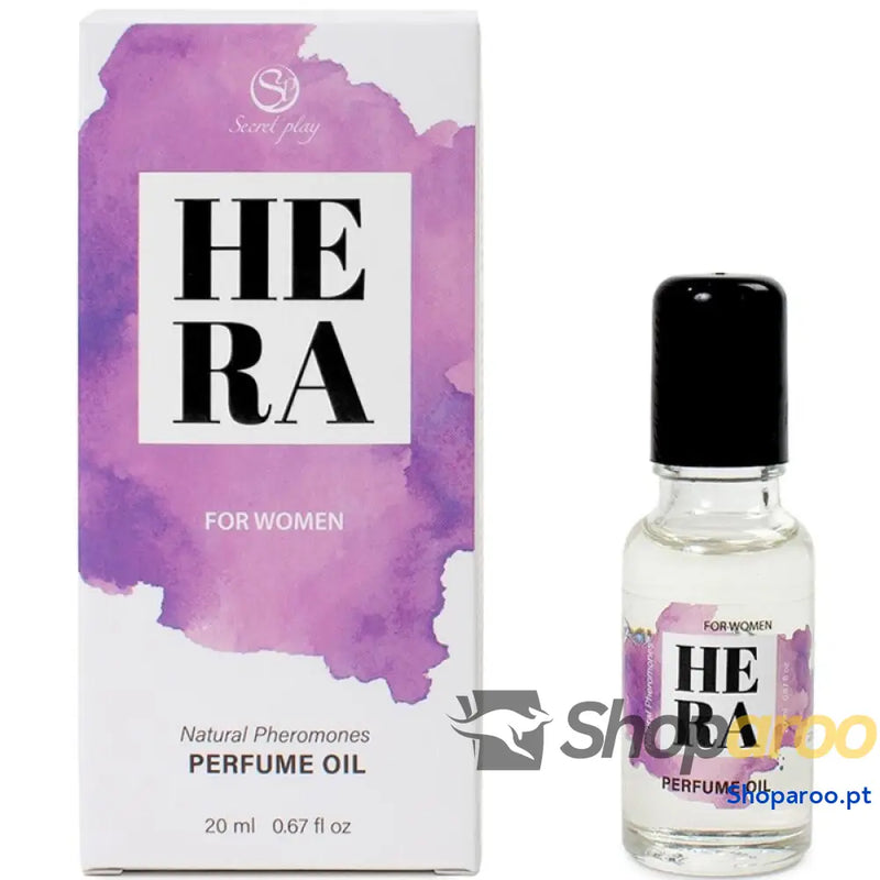 SECRETPLAY - HERA PERFUME NATURAL FEROMONAS EM ÓLEO PARA MULHERES 20 ML