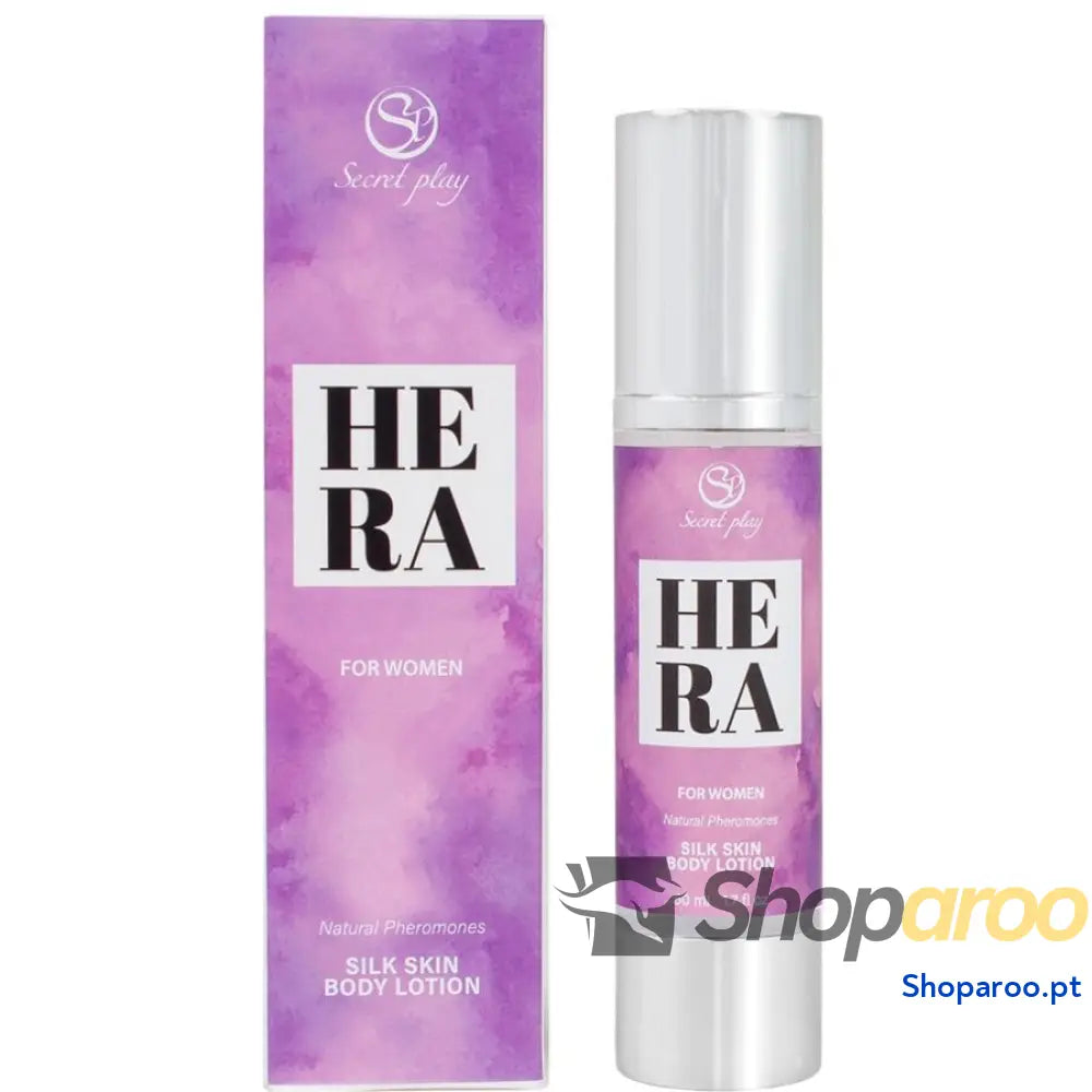 SECRETPLAY - HERA SILK SKIN LOÇÃO PARA MULHERES 50 ML