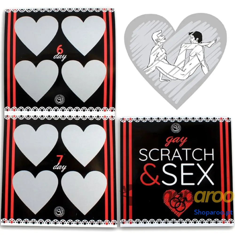 SECRETPLAY JOGO DE CASAIS GAYS SCRATCH & SEX (ES/EN/FR/PT/DE)