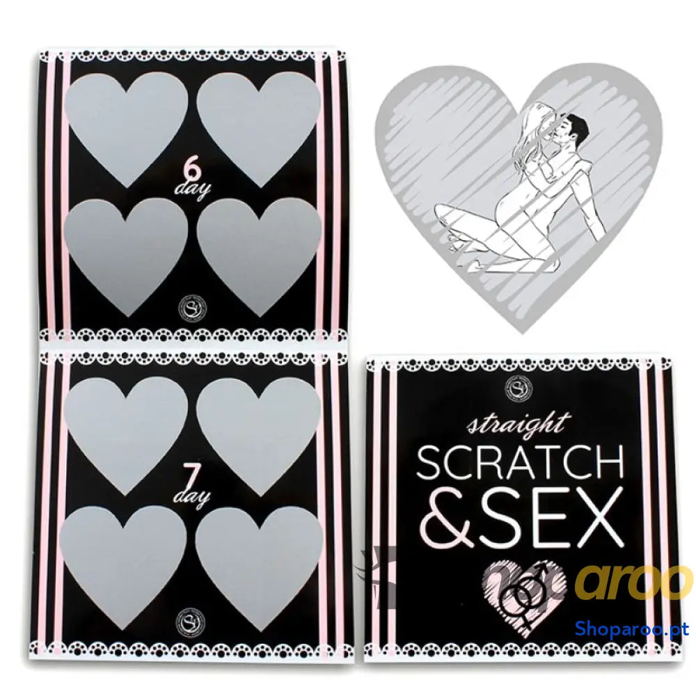 SECRETPLAY JOGO DE SCRATCH E SEXO PARA CASAIS HÉTEROS (ES/EN/FR/PT/DE)