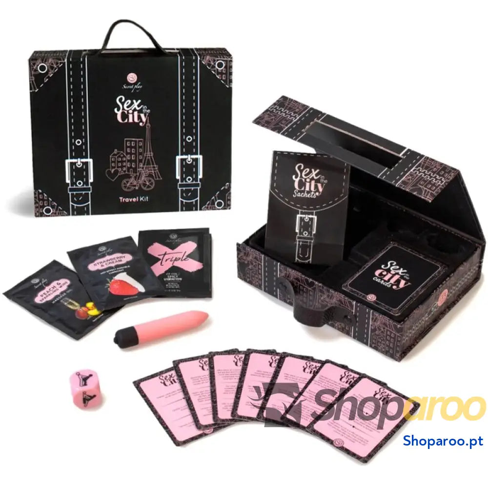 SECRETPLAY KIT DE VIAGEM SEXO NA CIDADE (ES/EN/DE/FR/NL/PT)