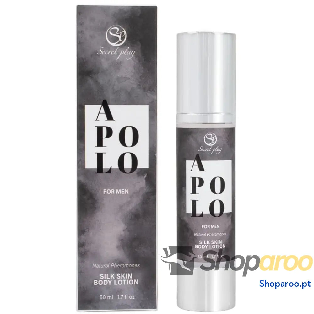 SECRETPLAY - LOÇÃO DE PELE APOLO SILK PARA HOMENS 50 ML