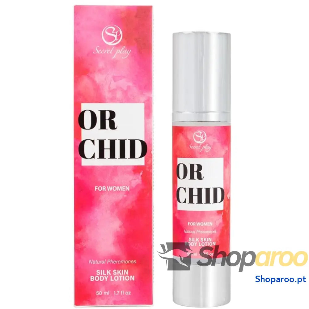 SECRETPLAY - LOÇÃO DE PELE DE SEDA DE ORQUÍDEA PARA MULHERES 50 ML