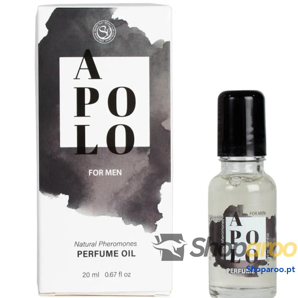 SECRETPLAY - ÓLEO DE PERFUME DE FEROMONAS NATURAIS APOLO 20 ML