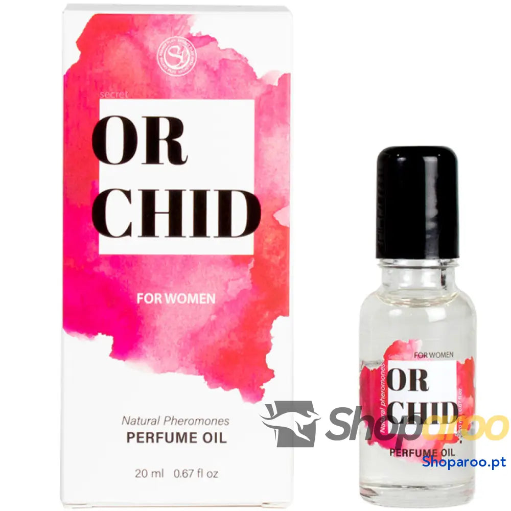 SECRETPLAY - ÓLEO DE PERFUME DE FEROMONAS NATURAIS DE ORQUÍDEA 20 ML