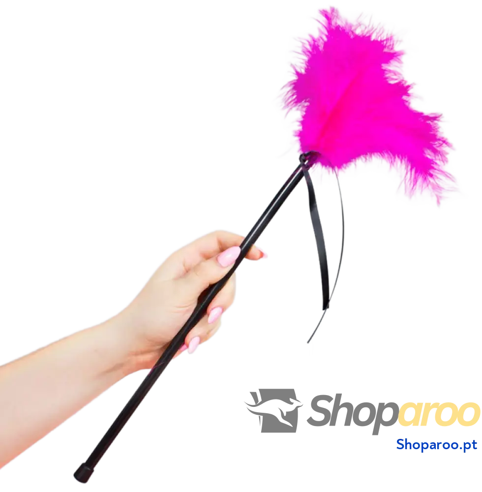 SECRETPLAY - PENAS ROSA 40 CM