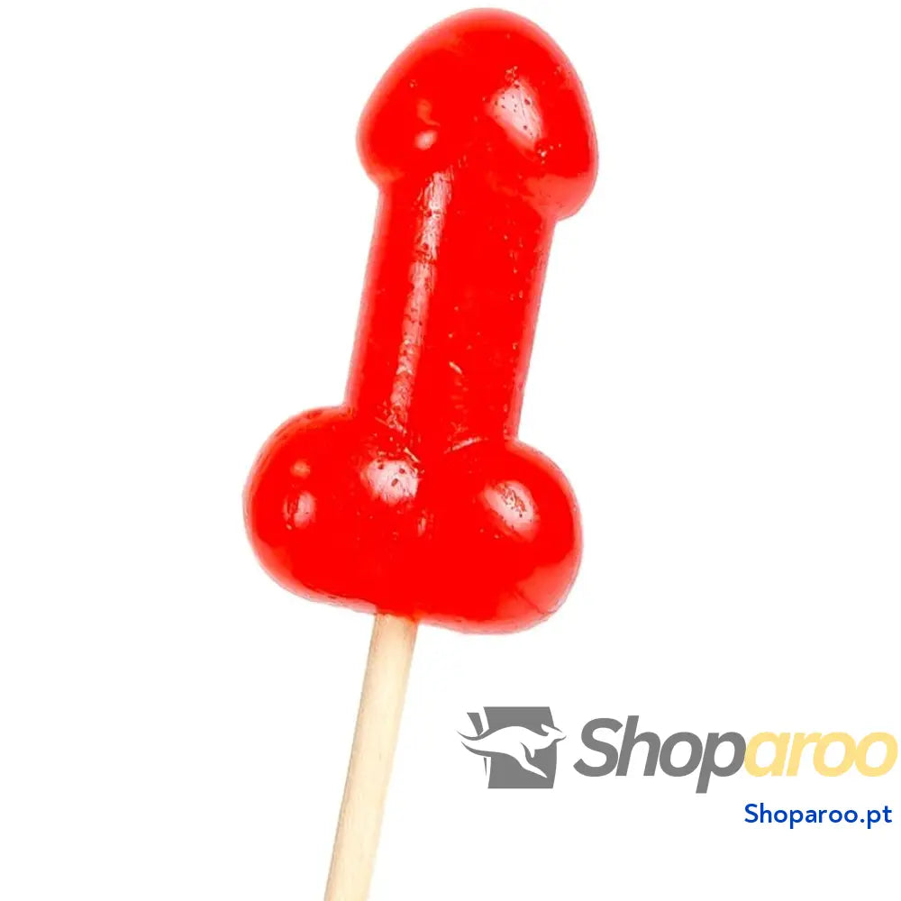 SECRETPLAY PIRULITO DE PÊNIS CEREJA COM EFEITO CALOR APIMENTADO