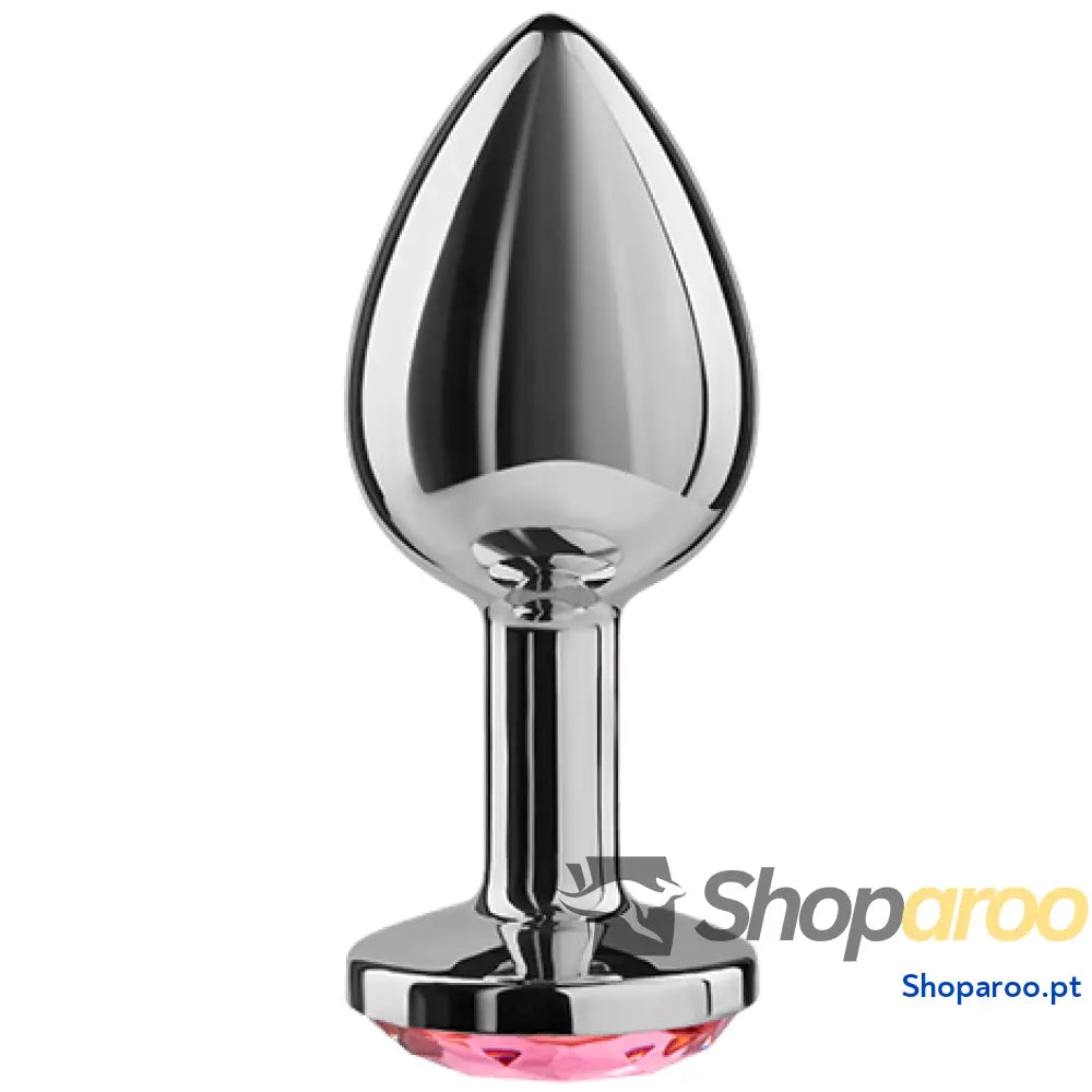 SECRETPLAY - PLUG ANAL ALUMÍNIO FÚCSIA 7 CM