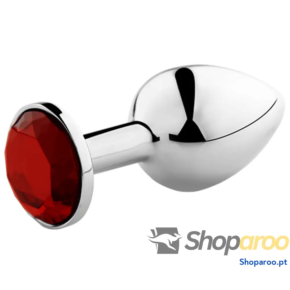 SECRETPLAY - PLUG ANAL VERMELHO M