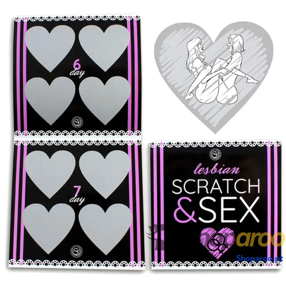 SECRETPLAY SCRATCH & SEX GAME PARA CASAIS POSIÇÕES LÉSBICAS (ES/EN/FR/PT/DE)