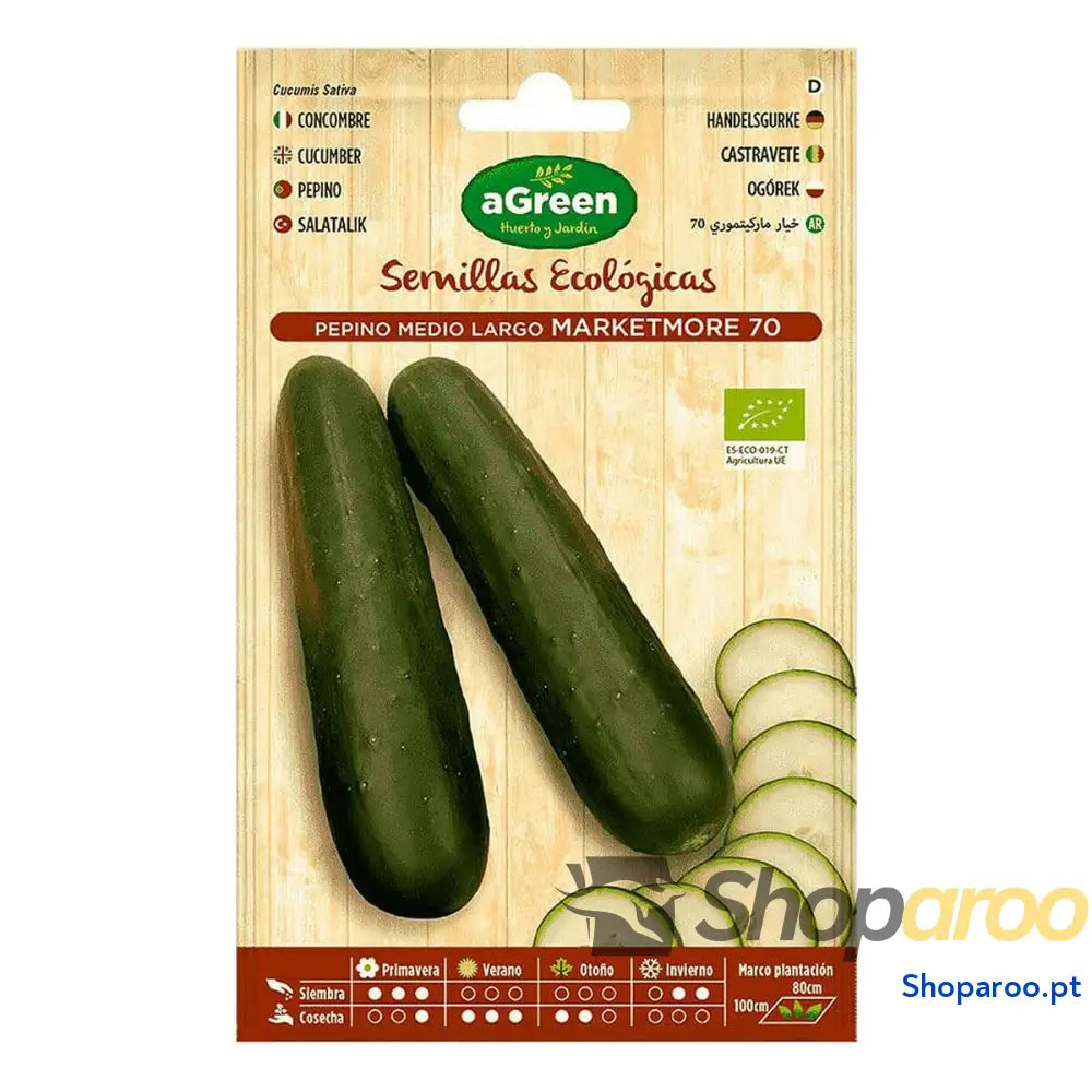 Sementes aGreen Pepino Ecológico