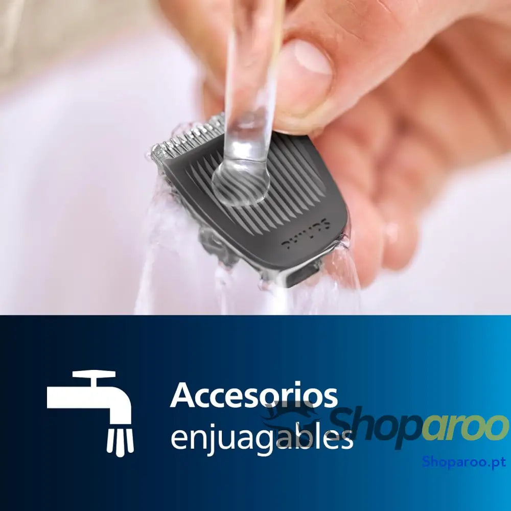Serie 3000 de Philips recortador todo en uno Multigroom 7 1 una sola herramienta moldeado sencillo para rostro y