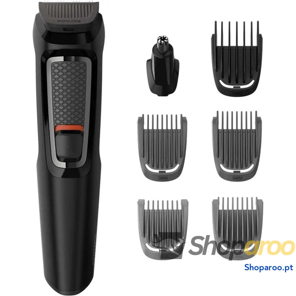 Serie 3000 de Philips recortador todo en uno Multigroom 7 1 una sola herramienta moldeado sencillo para rostro y