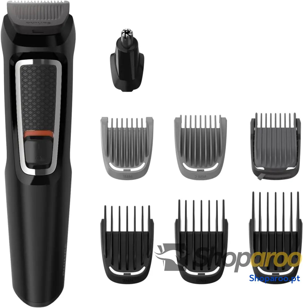 Serie 3000 de Philips recortador todo en uno Multigroom 7 1 una sola herramienta moldeado sencillo para rostro y