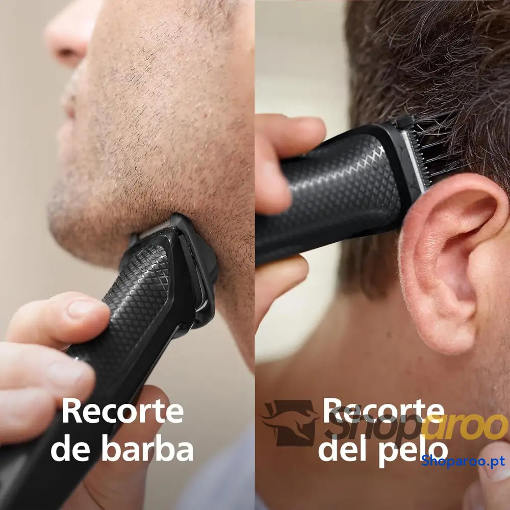 Serie 3000 de Philips recortador todo en uno Multigroom 7 1 una sola herramienta moldeado sencillo para rostro y