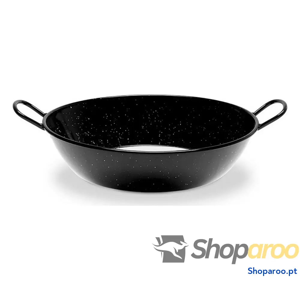 Sertã Funda com Asas Vaello Preto Aço Esmaltado (Ø 28 cm)