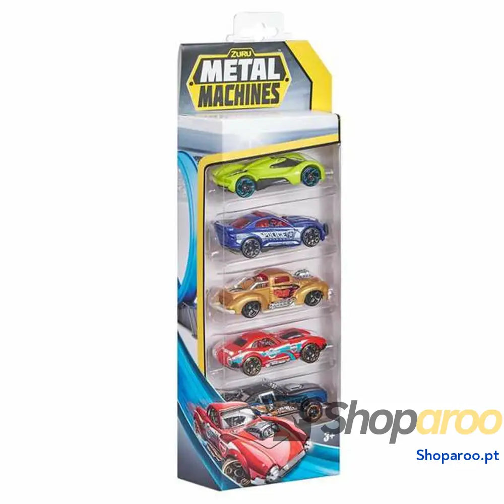 Set 5 Carros Zuru Metal Machines