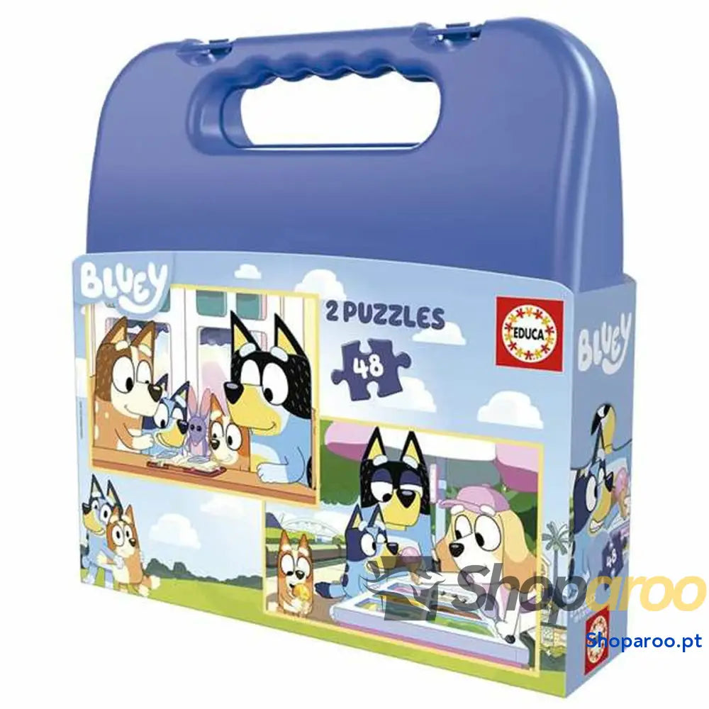 Set de 2 Puzzles Educa Bluey 48 Peças