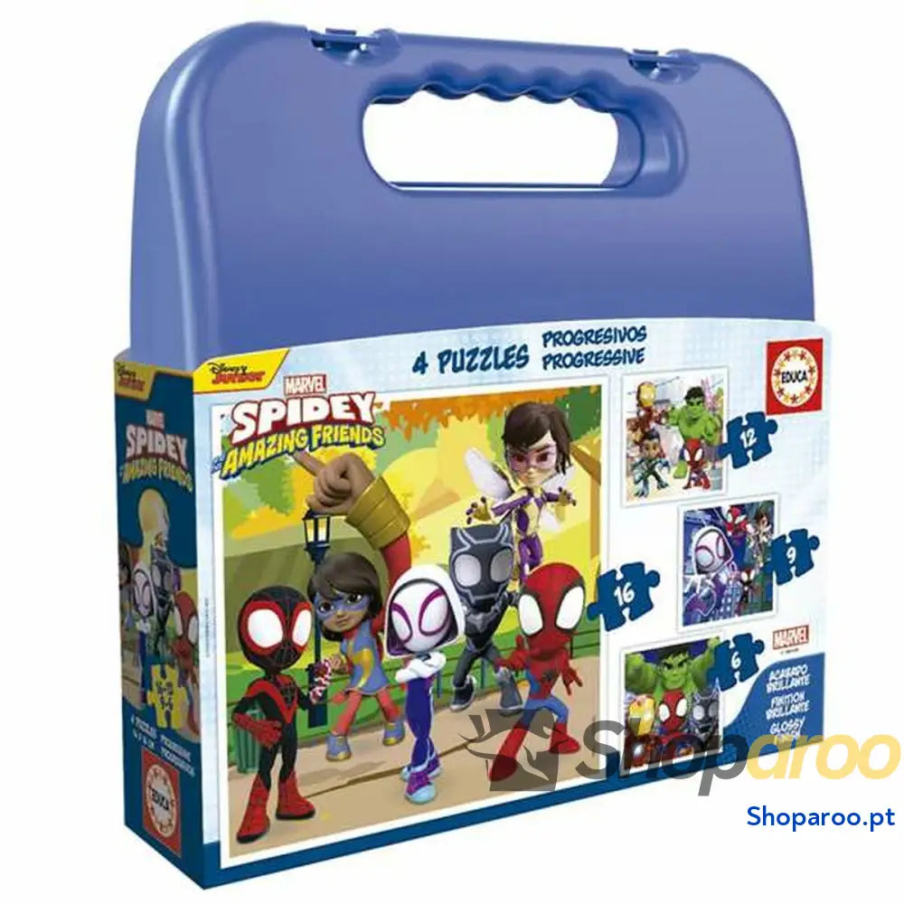 Set de 4 Puzzles Spidey Mala