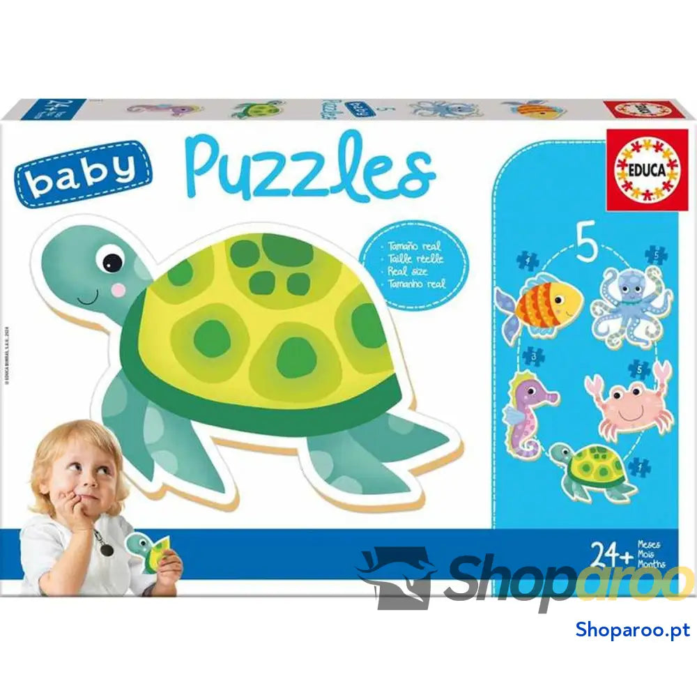 Set de 5 Puzzles Educa Infantil