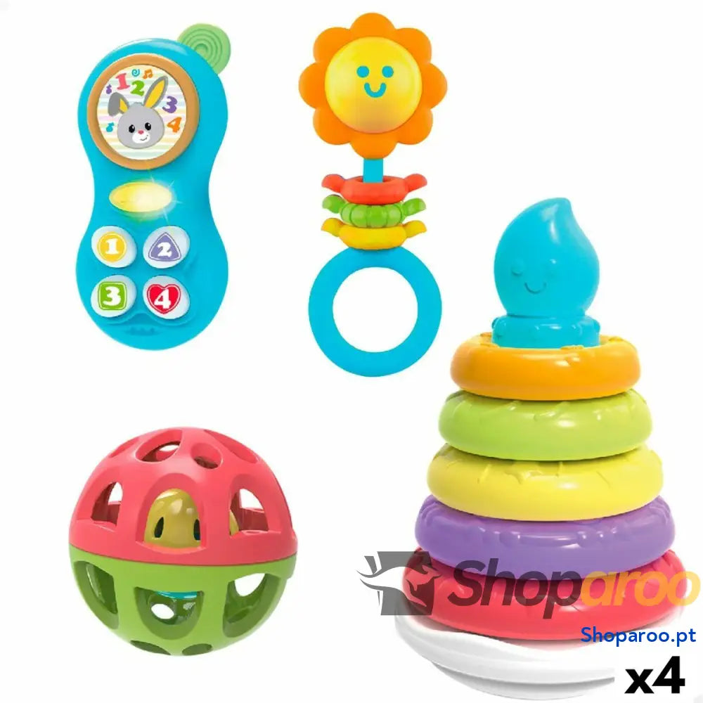 Set de Brinquedos para Bebés Winfun 4 Unidades 13 x 20 x 13 cm